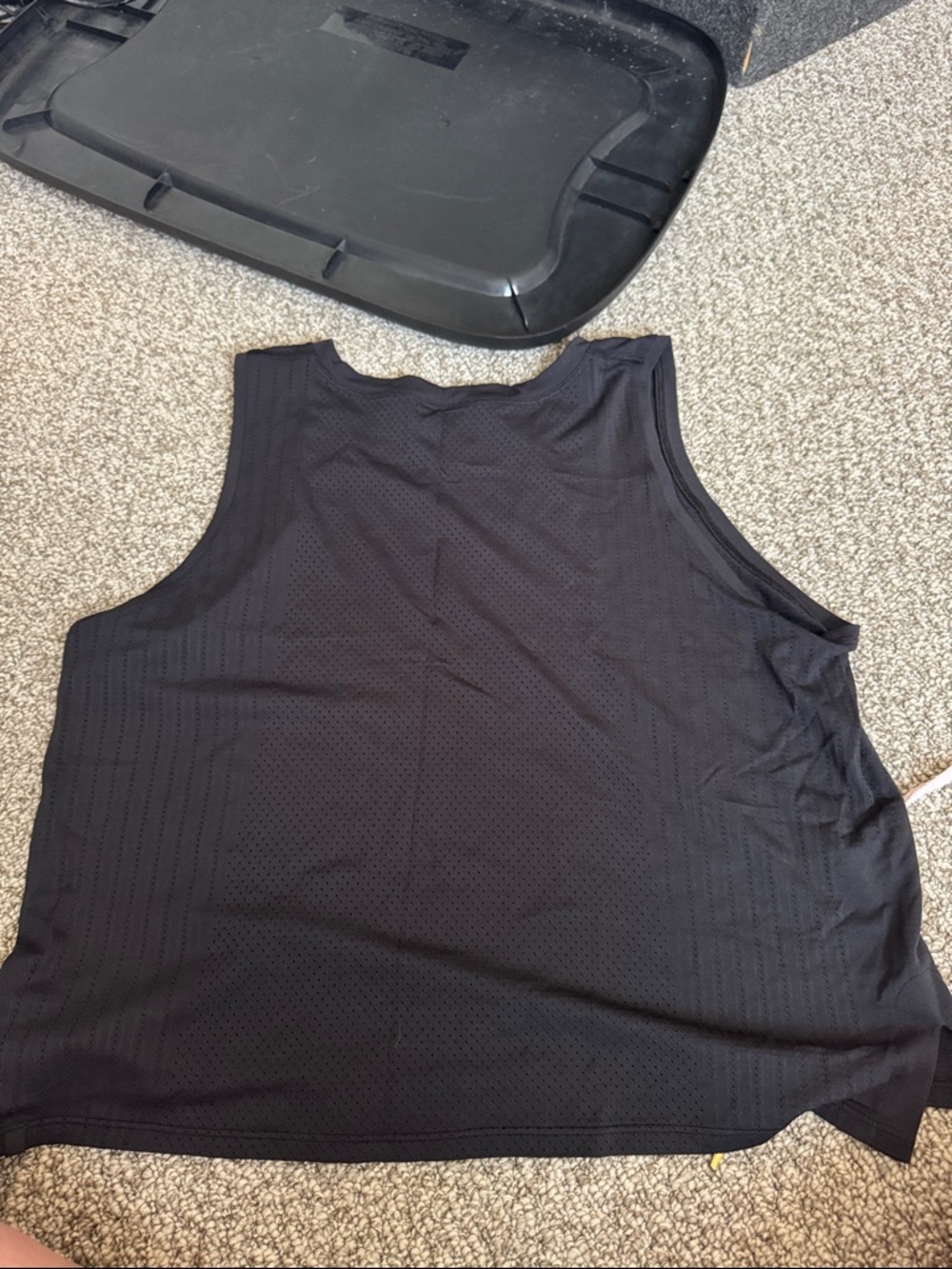 lululemon athletica Black Tank Top XL Like new - Picture 3 of 3
